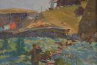 Бжни. 1954,  холст, масло, 100×69, Галерея Эдуард Исабекян