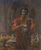 Sayat-Nova (“I am tired of Masters”). 1964, Oil on Canvas, 190×154.5, National Gallery of Armenia
