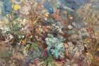 Дикие цветы, Шоржа. 1978, холст, масло, 93×85, частная коллекция