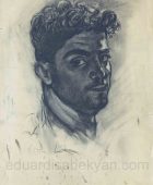 Self-Portrait. 1948, Paper, Pencil, Family Property