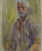 Self-Portrait. 1998, Paper, Watercolor, 74×56, Family Property
