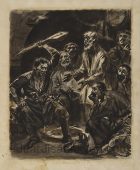 Иллюстрация книги С. Ханзадяна «Мхитар Спарапет». Бумага, акварель, гуашь, 43.5×32.5, Национальная галерея Армении