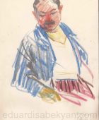 Գորիս, Սուրեն. 1961, թուղթ, գունավոր մատիտ, 29×21, ընտանիքի հավաքածու