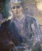 Портрет матери. 1944, холст, масло, 68×53, частная коллекция