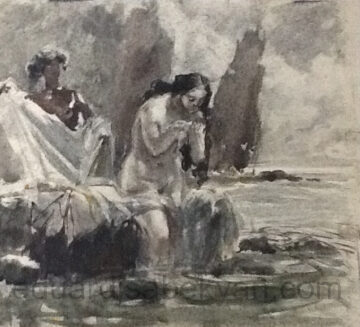 Էսքիզ Ծովինարի համար, 1944