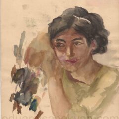 Արփենիկ. 1935, թուղթ, ջրաներկ, 28×21, ընտանիքի հավաքածու