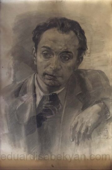 Հրաչյա Ղափլանյան. 11.03.1953, Մոսկվա, թուղթ, մատիտ, մասնավոր հավաքածու